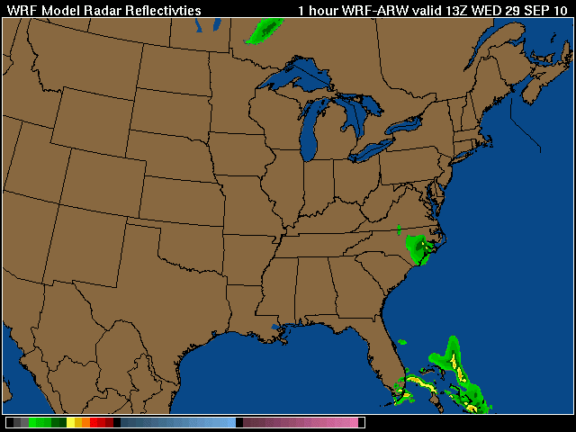 WRF-NMM Radar
